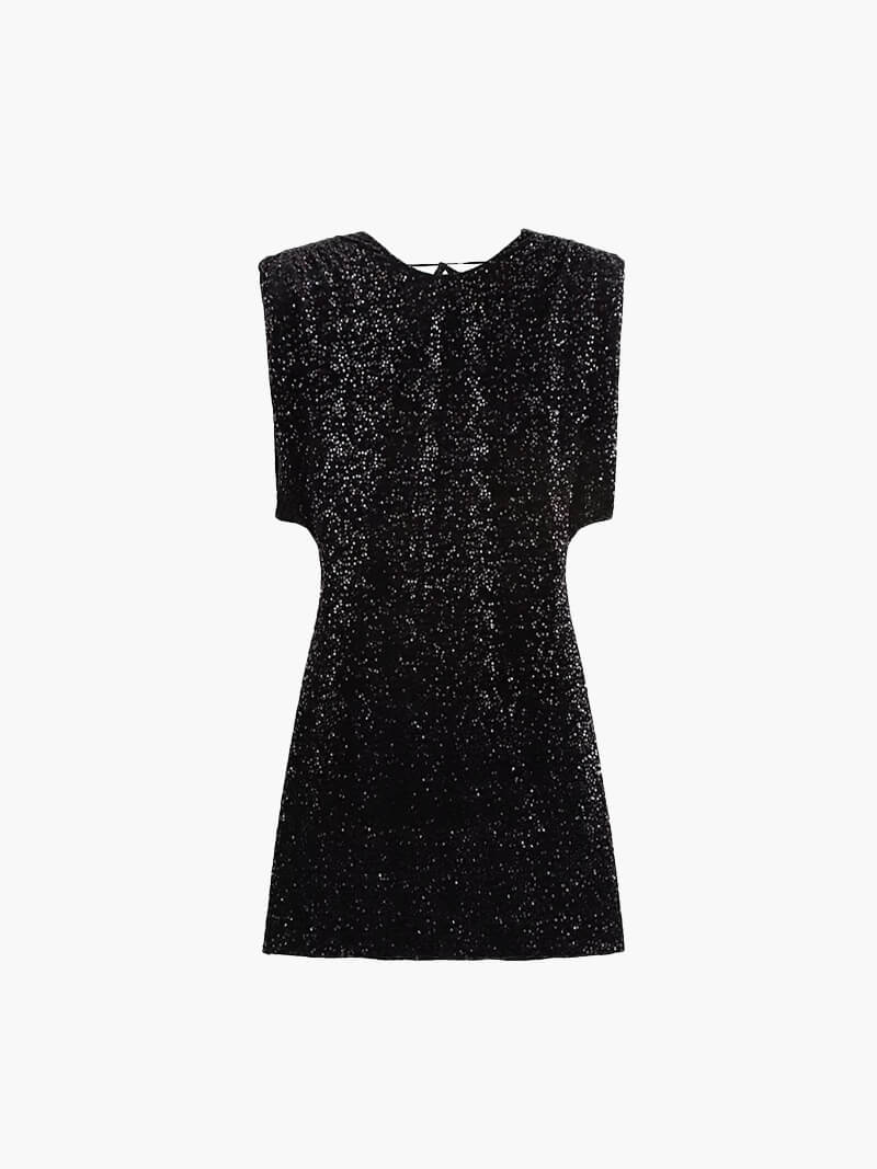 Annie Glitter Mini Dress 1