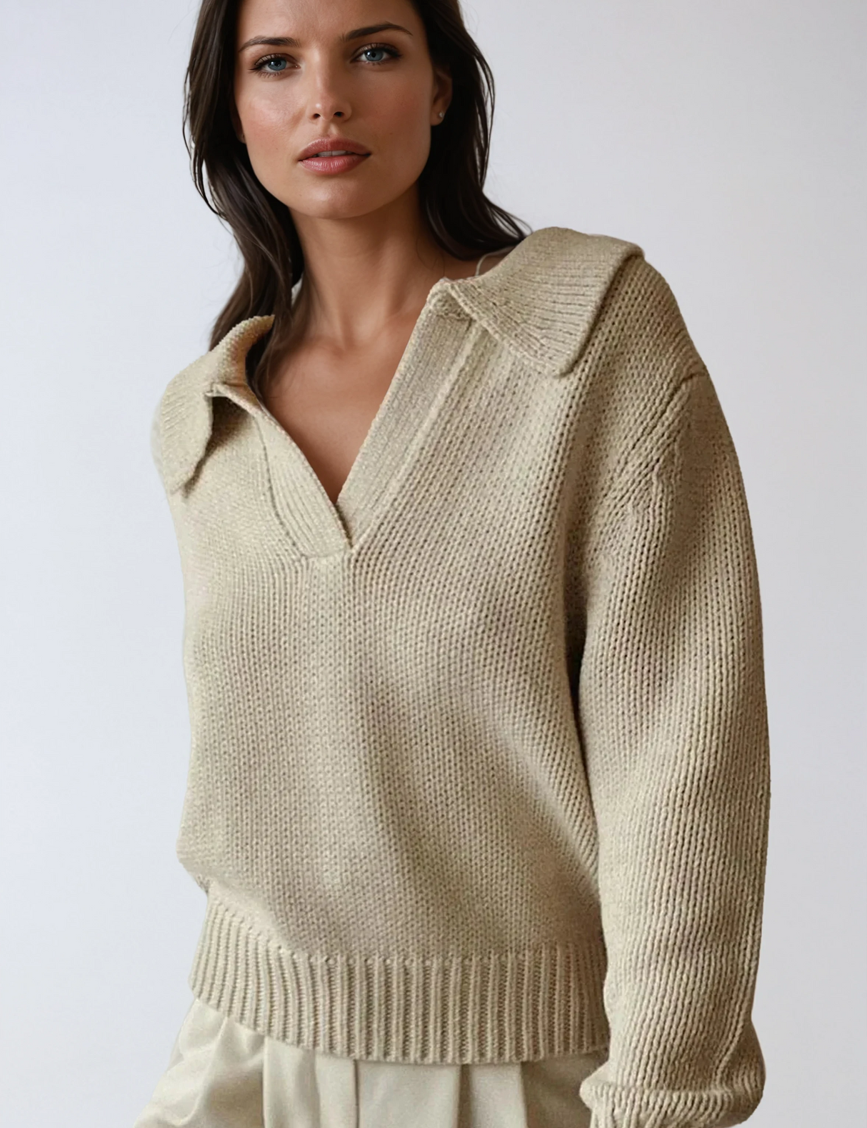 Maribel Relaxed Rib Sweater