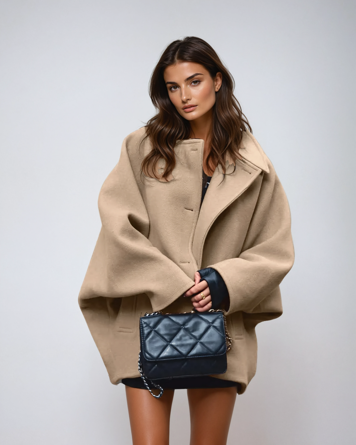 Elegant Oversized Women’s Coat