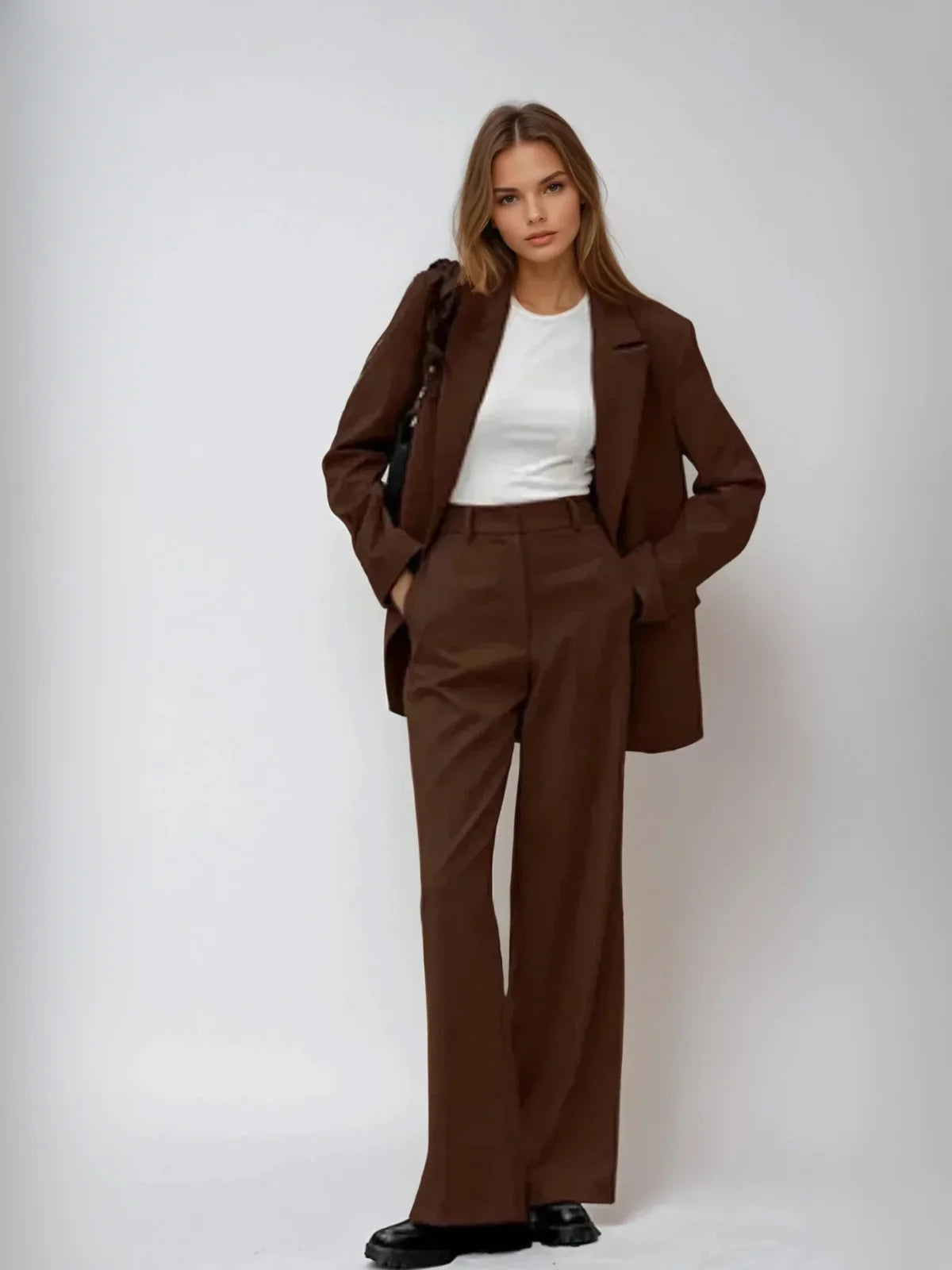 Elenor Tailored Blazer Set