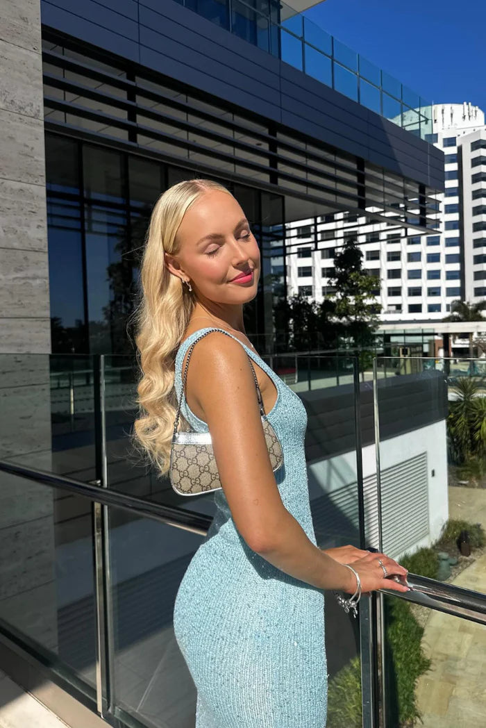 Liana Glitter Maxi Dress