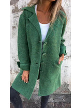 Ada™ | Stylish Long Knit Coat 0