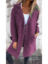 Ada™ | Stylish Long Knit Coat 6