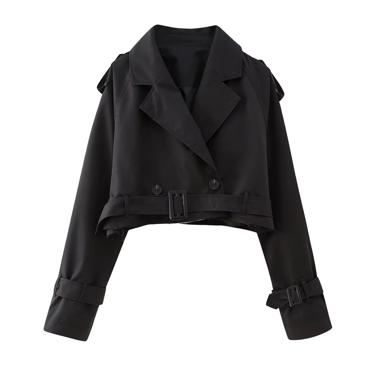 Aimee Cropped Trenchcoat 7