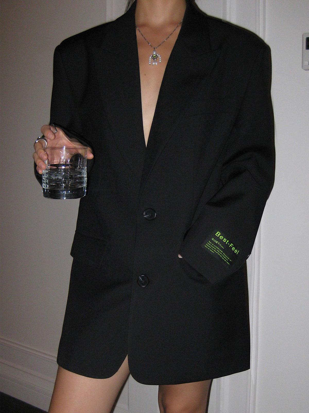 Alessia Oversized Tailored Blazer Coat