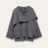 Alvi | Stylish poncho sweater for women 1