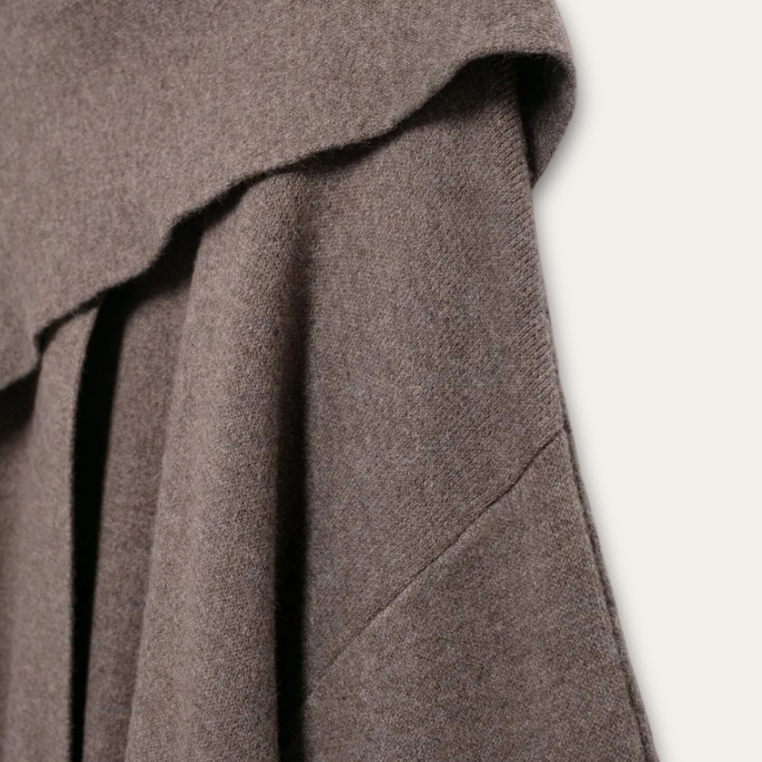 Alvi | Stylish poncho sweater for women 2