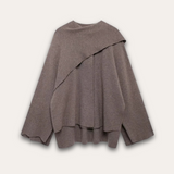 Alvi | Stylish poncho sweater for women 4