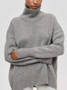 Elara Soft Turtleneck Oversized Sweater