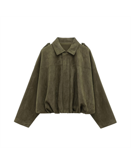Angela | Women's Cropped Boxy Jacket 1