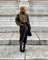 Angela | Women's Cropped Boxy Jacket 2