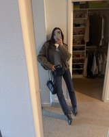 Angela | Women's Cropped Boxy Jacket 4