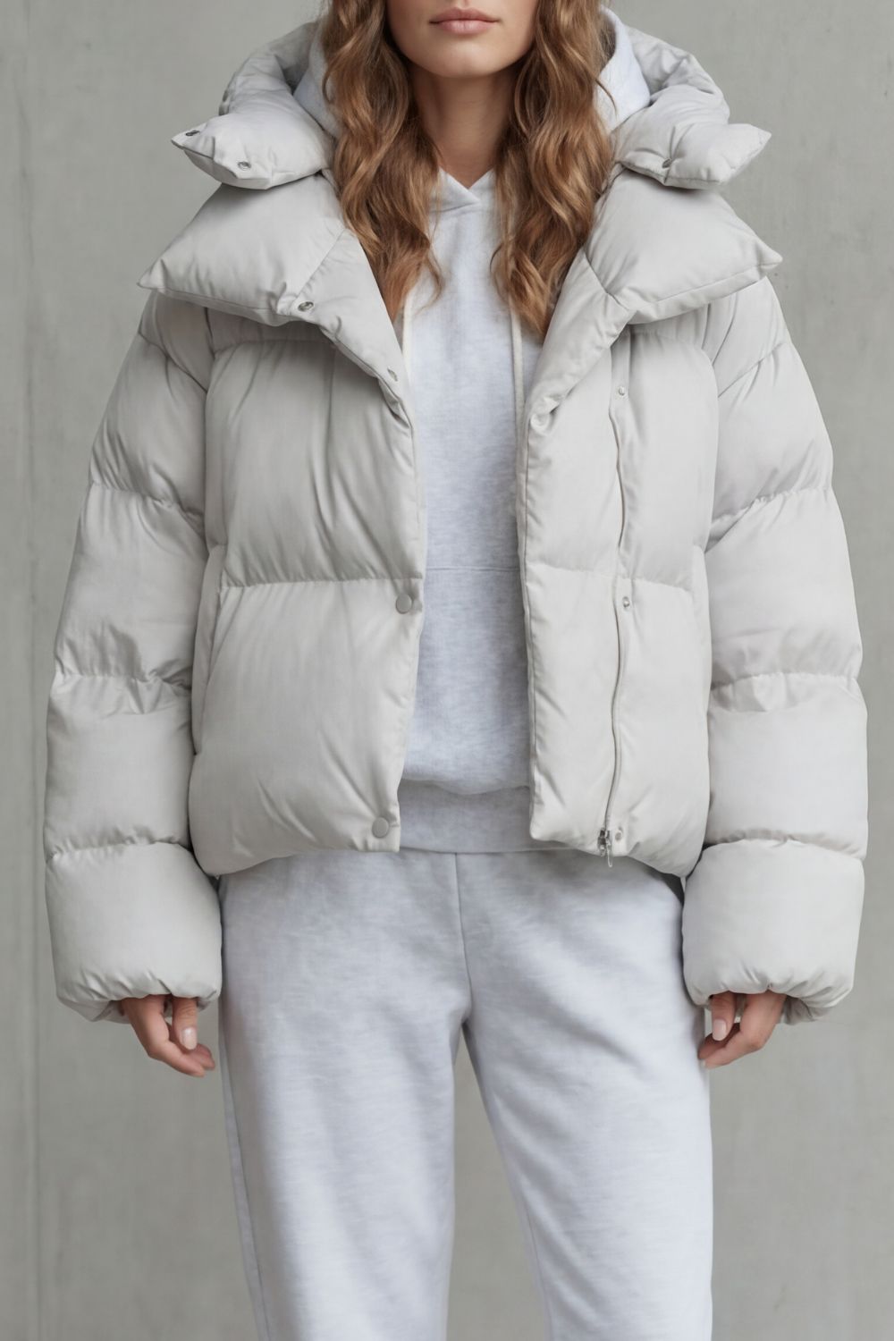 Aria Cloud-Soft Cropped Puffer Jacket