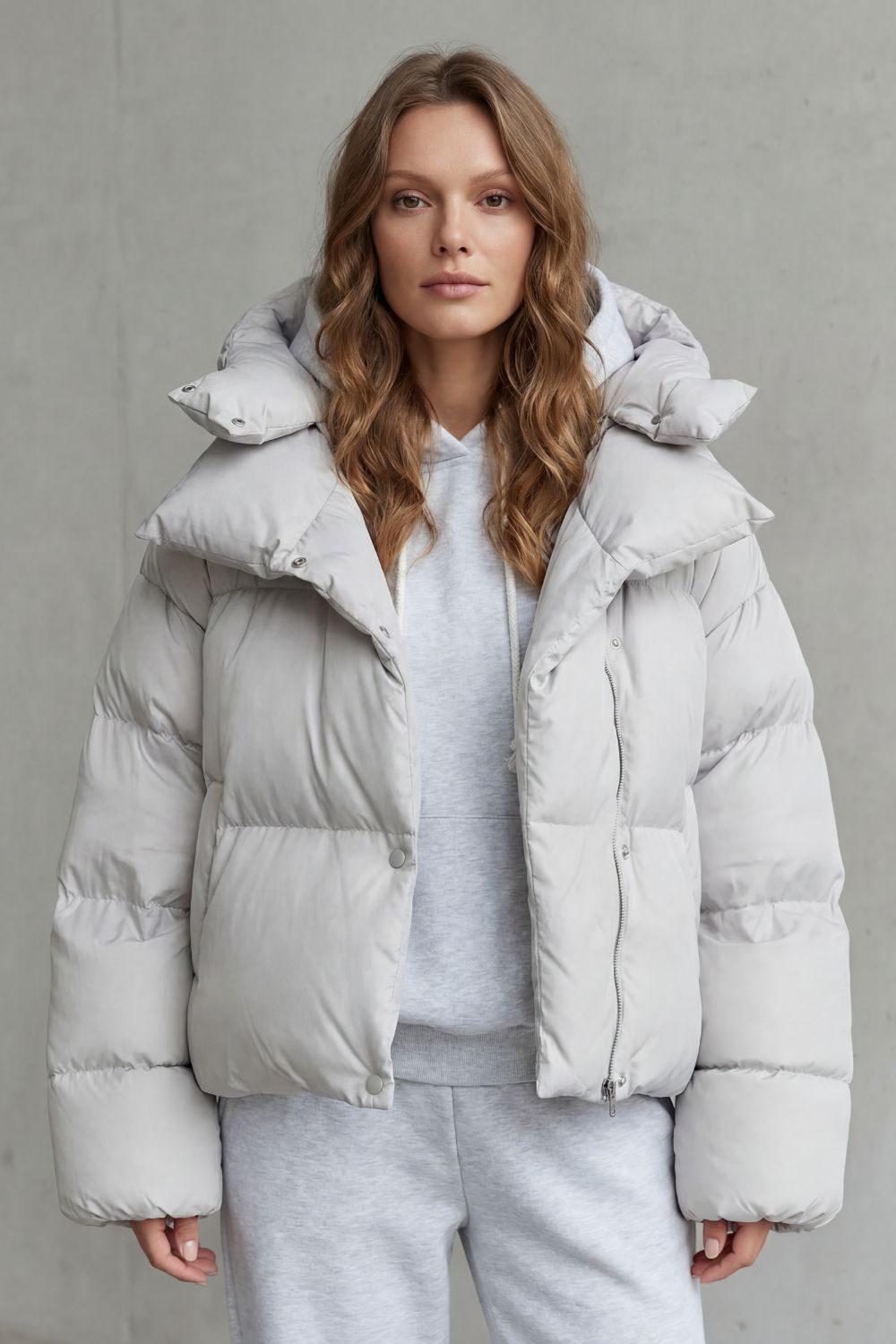 Aria Cloud-Soft Cropped Puffer Jacket