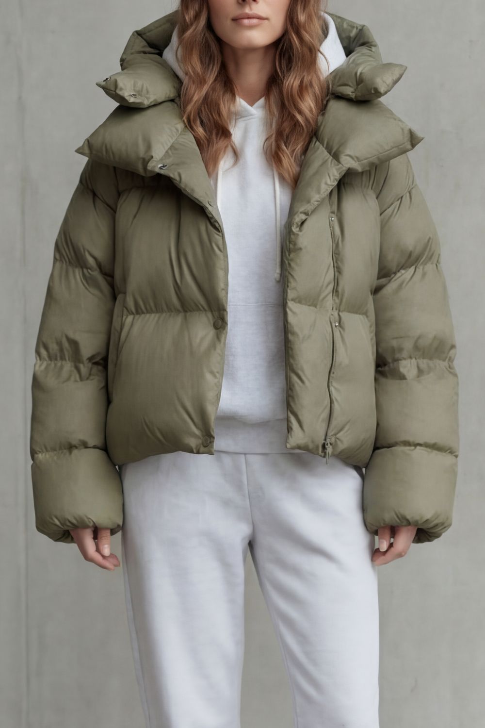 Aria Cloud-Soft Cropped Puffer Jacket