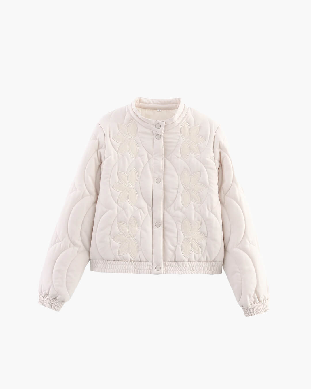 Aveline Quilted Lightweight Bomber Jacket