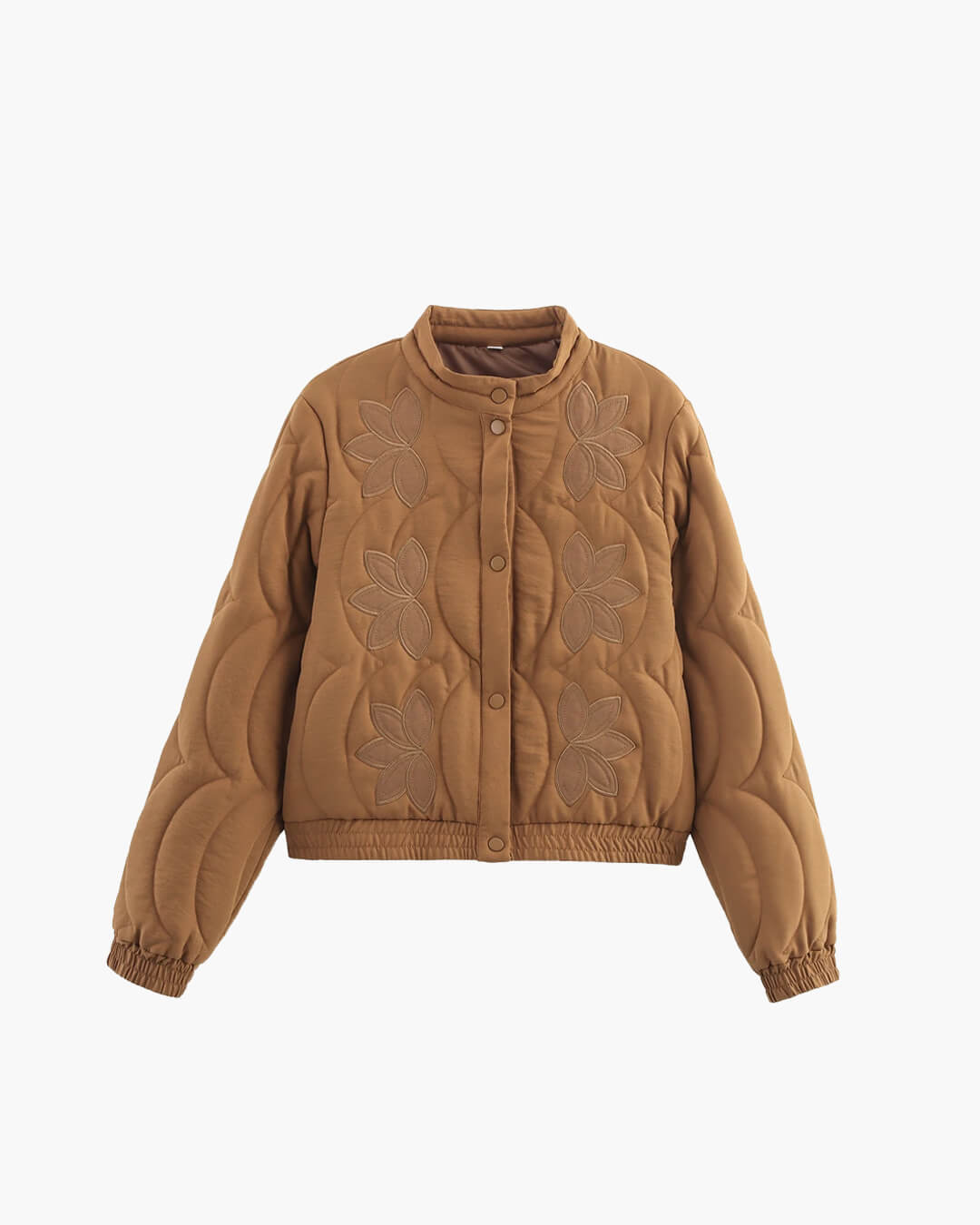 Aveline Quilted Lightweight Bomber Jacket