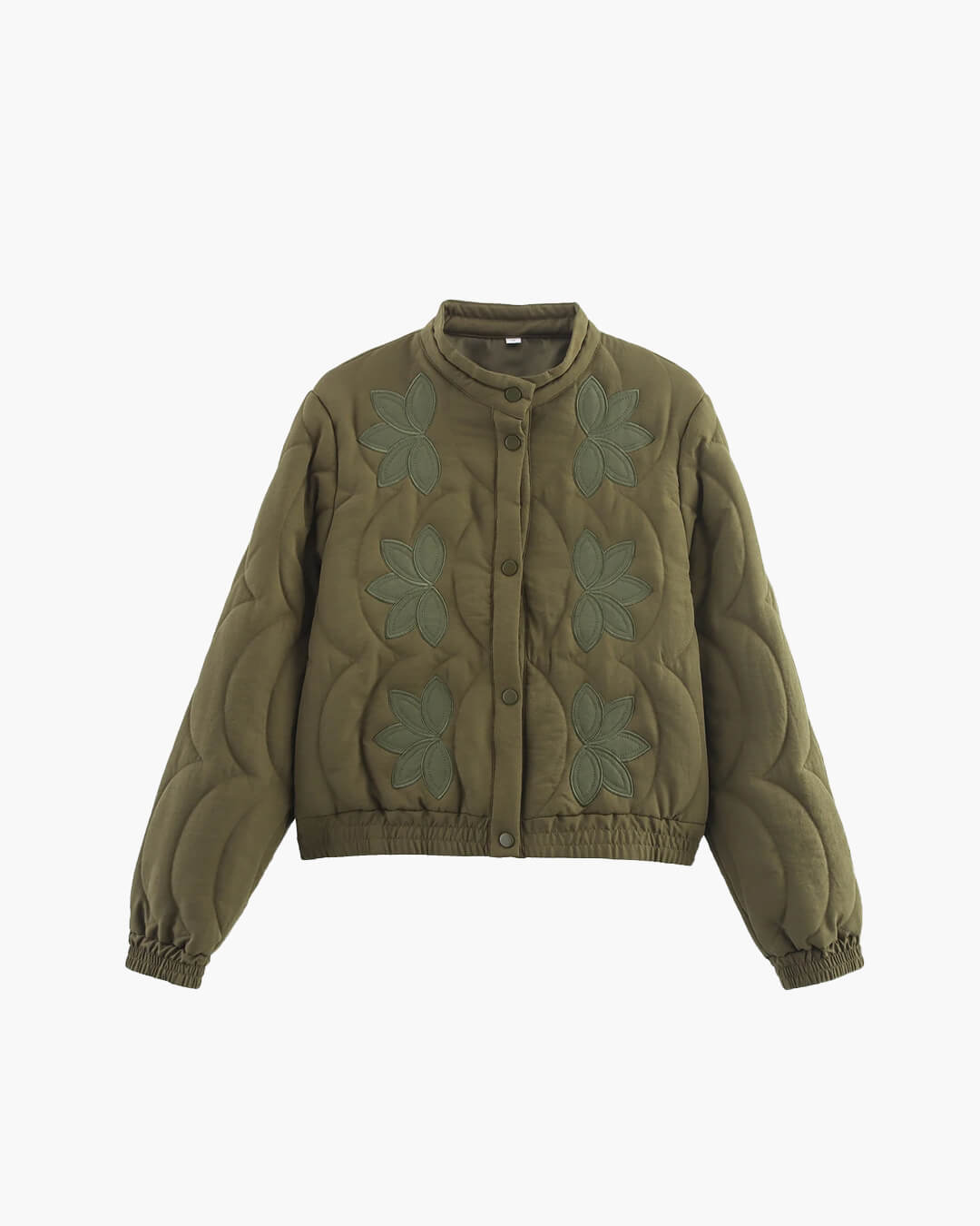 Aveline Quilted Lightweight Bomber Jacket