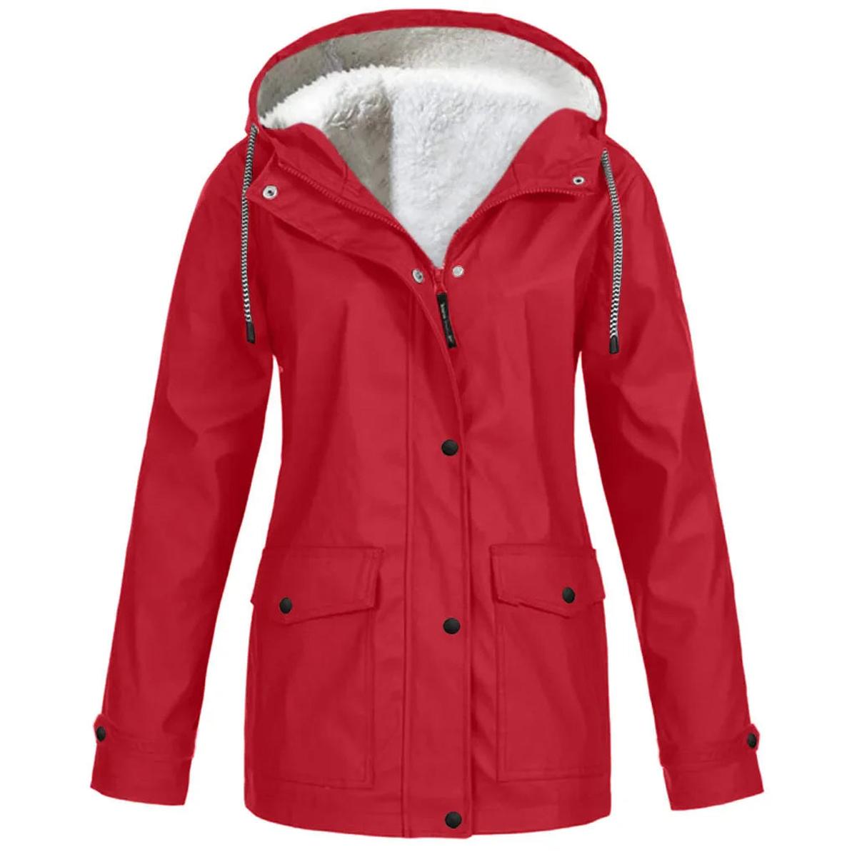 Aveline Water- and Windproof Sherpa-Lined Hooded Parka