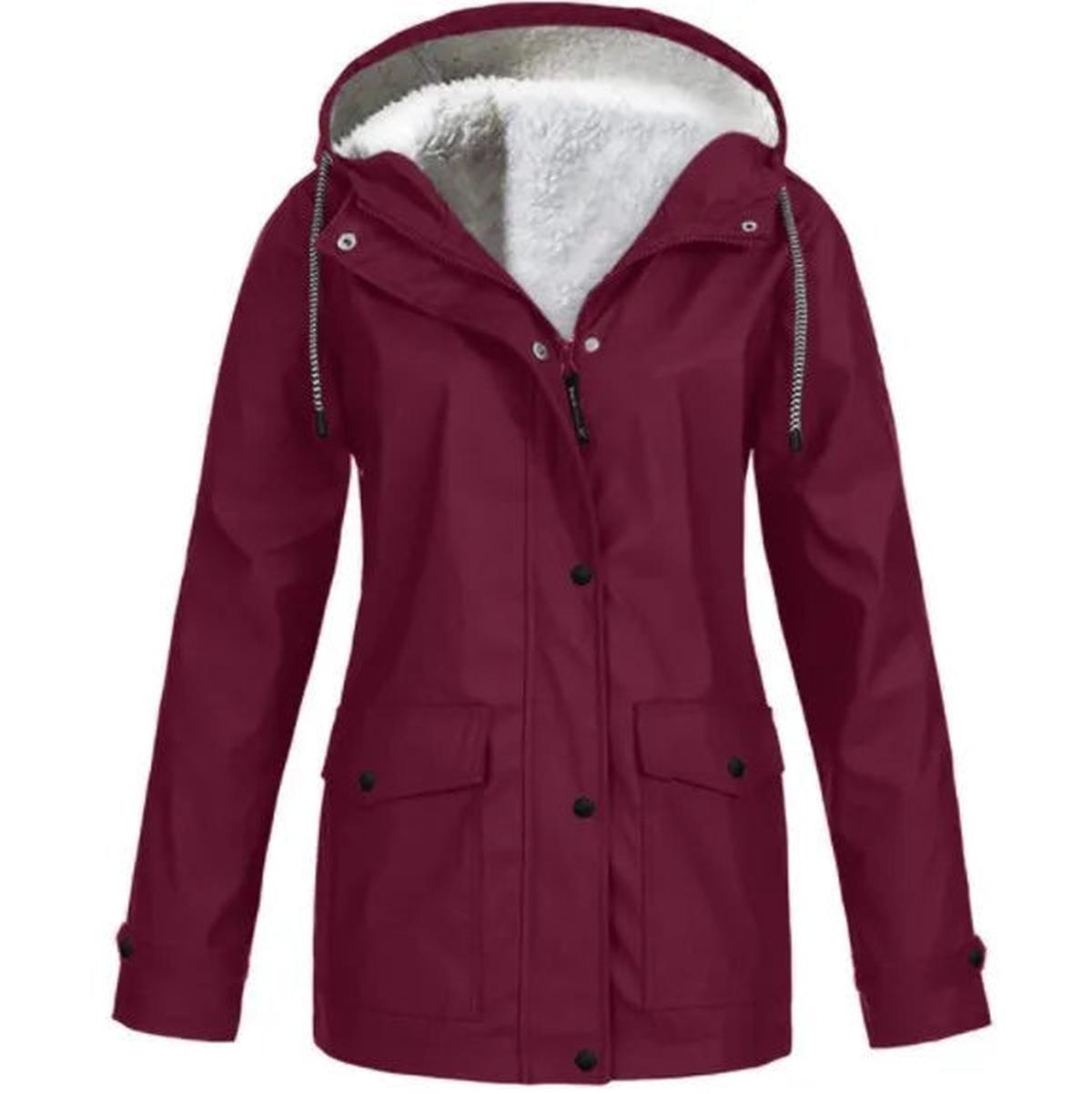 Aveline Water- and Windproof Sherpa-Lined Hooded Parka