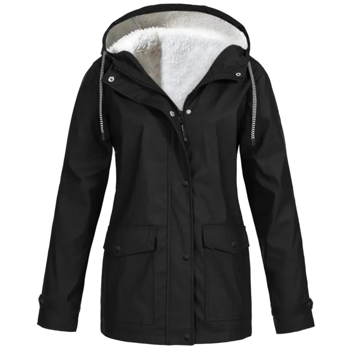 Aveline Water- and Windproof Sherpa-Lined Hooded Parka