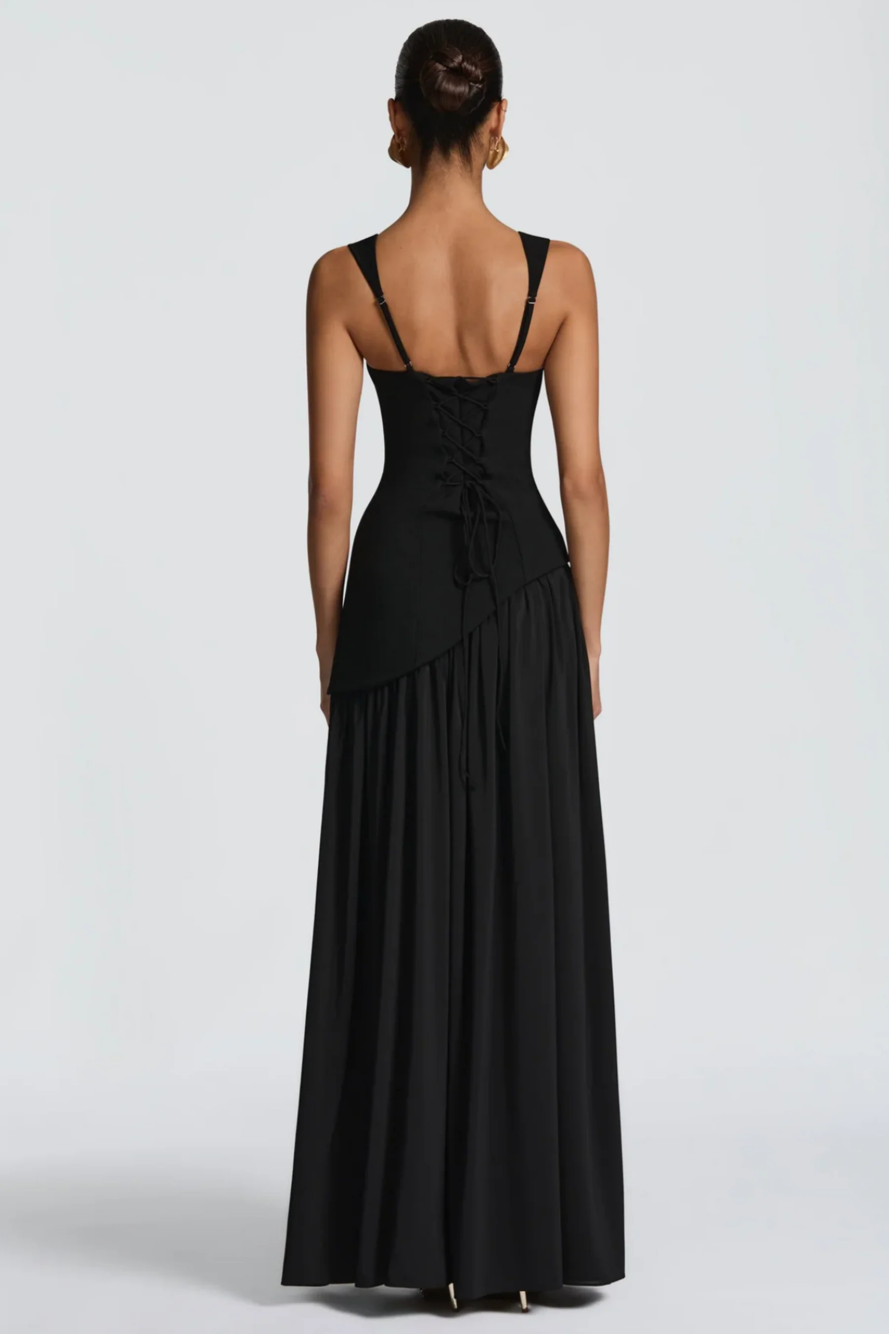 Avelisse Asymmetrical Maxi Evening Dress