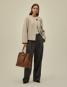 Luna One Button Coat