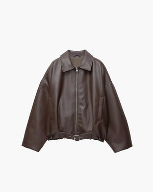 Brenda Vegan Leather Jacket 1