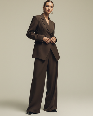 Marlow Blazer And Wide Leg Pants Set