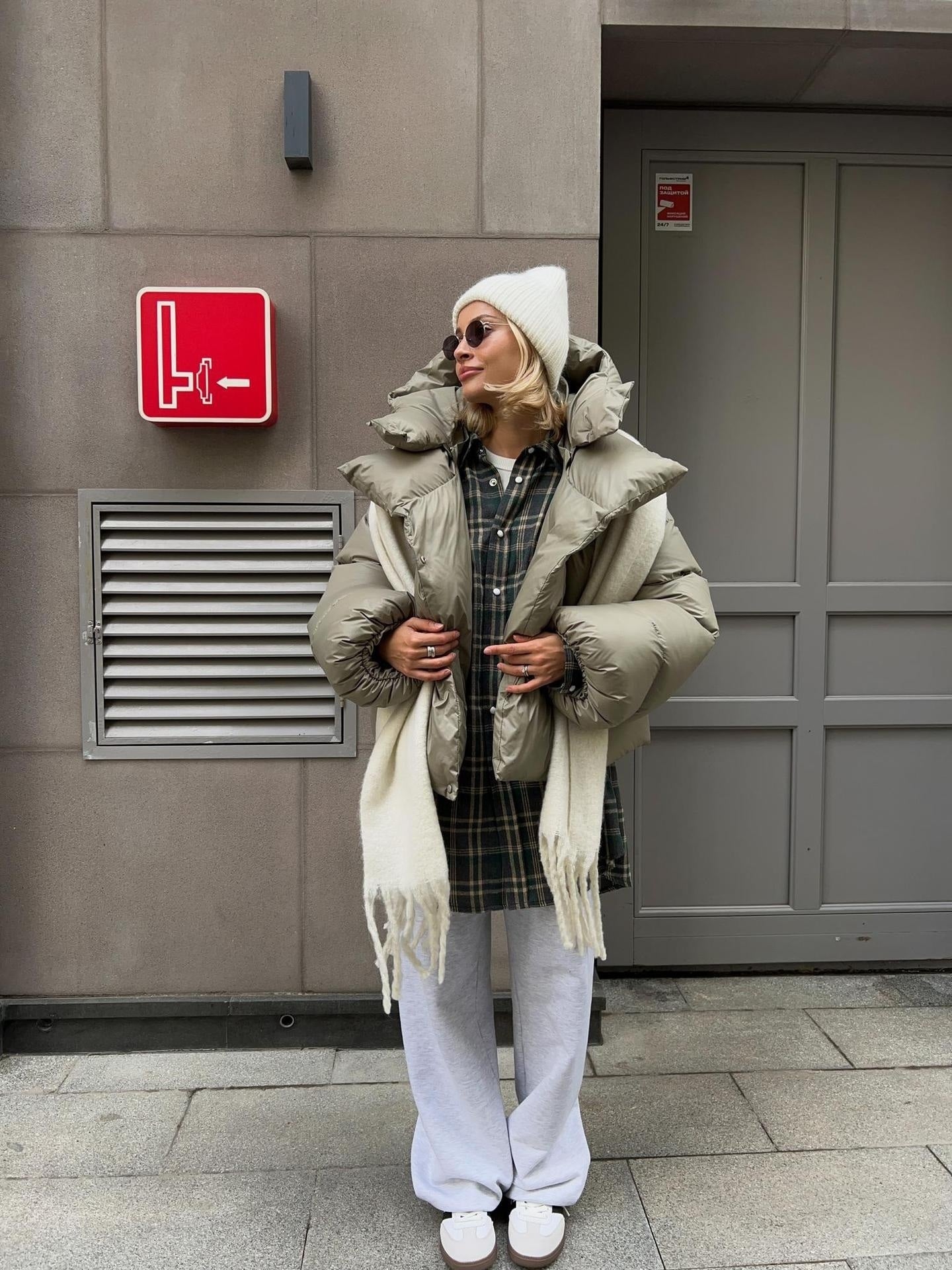 Camille Oversized Insulated Winter Puffer Jacket