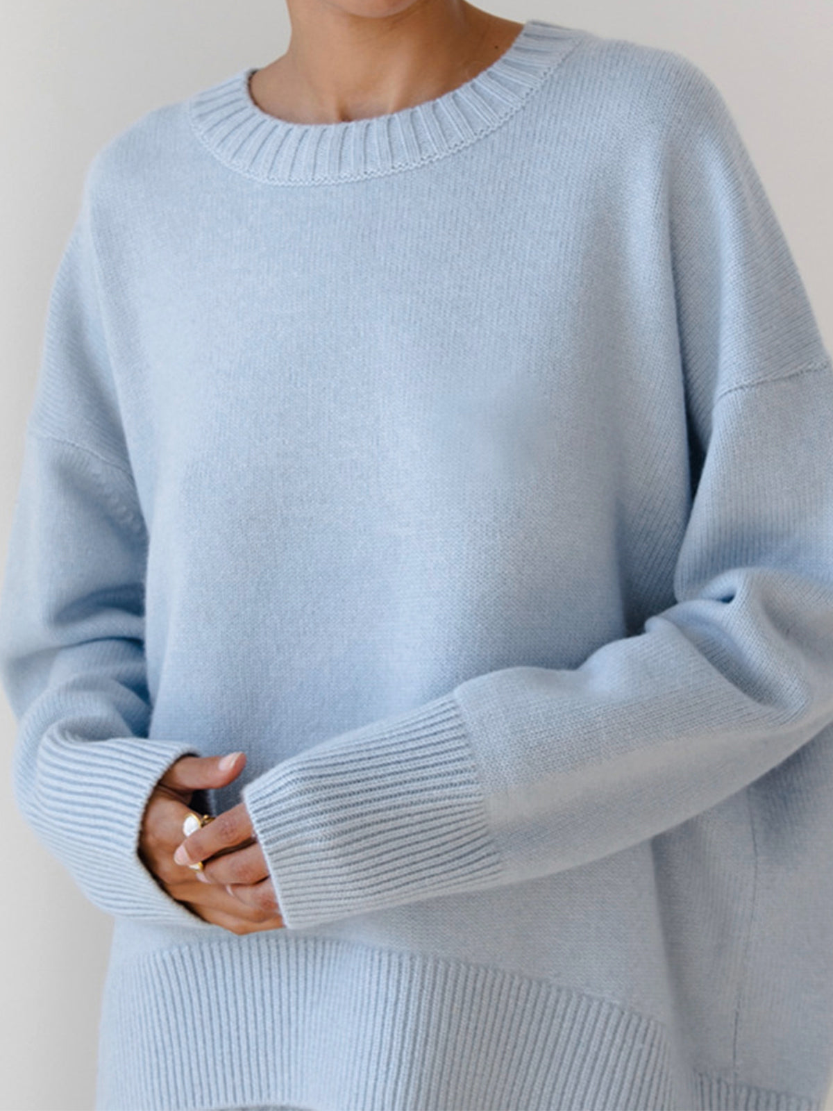 Candyfloss Oversized Pullover Sweater 1