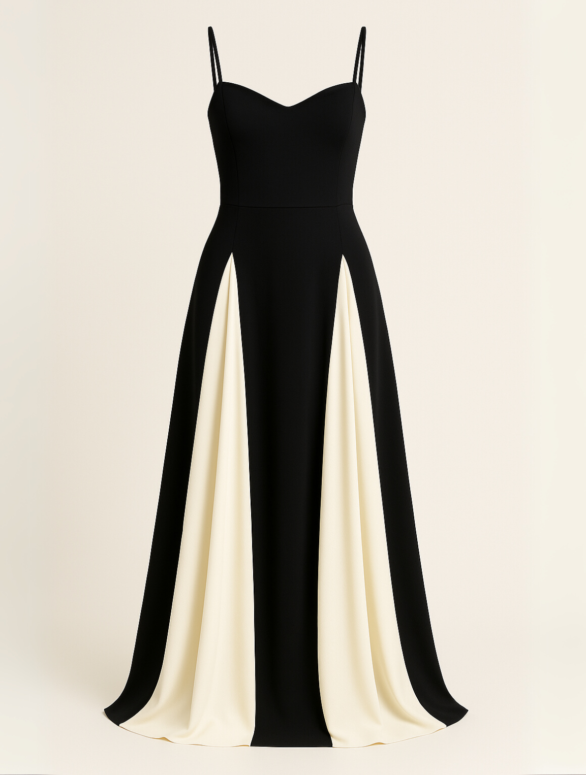 Celestielle Structured Evening Maxi Gown