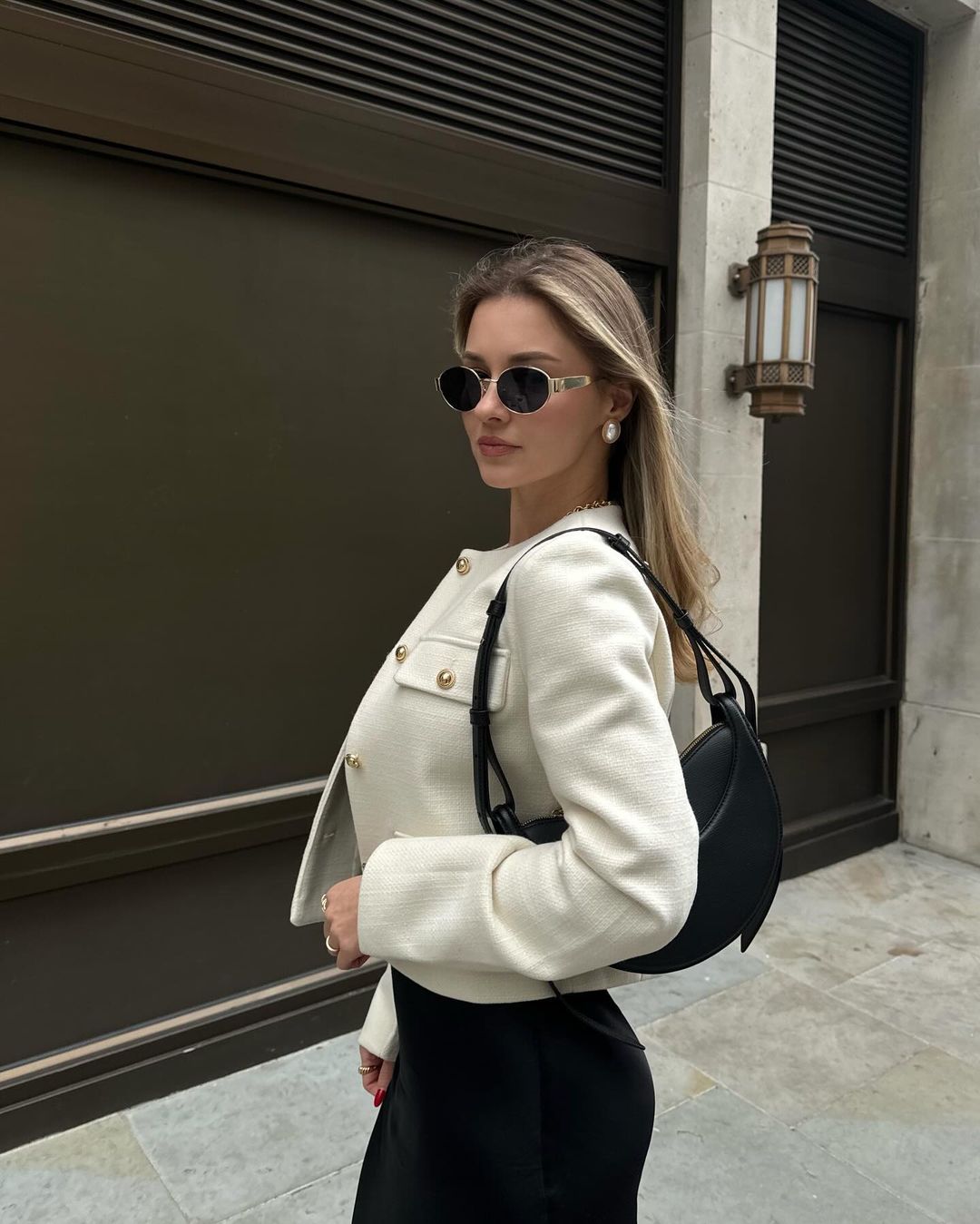 Celestine Tailored Button Jacket
