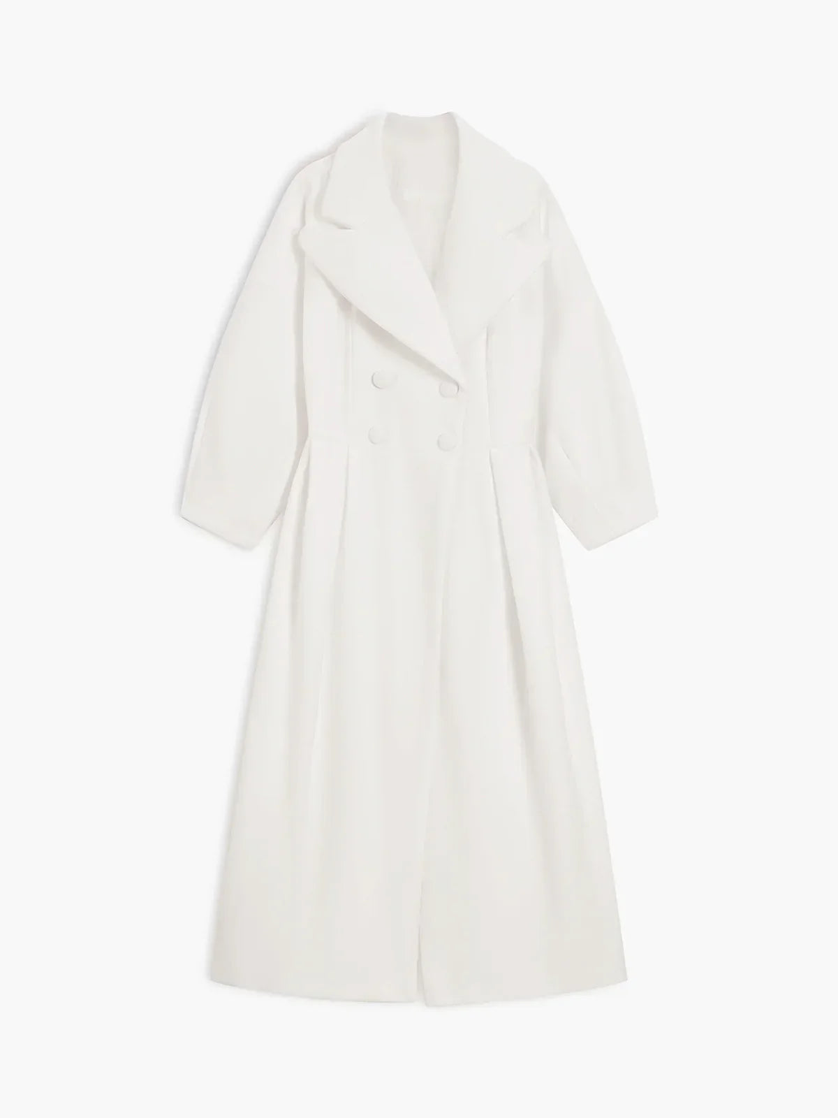Charlotte Longline Double-Breasted Coat