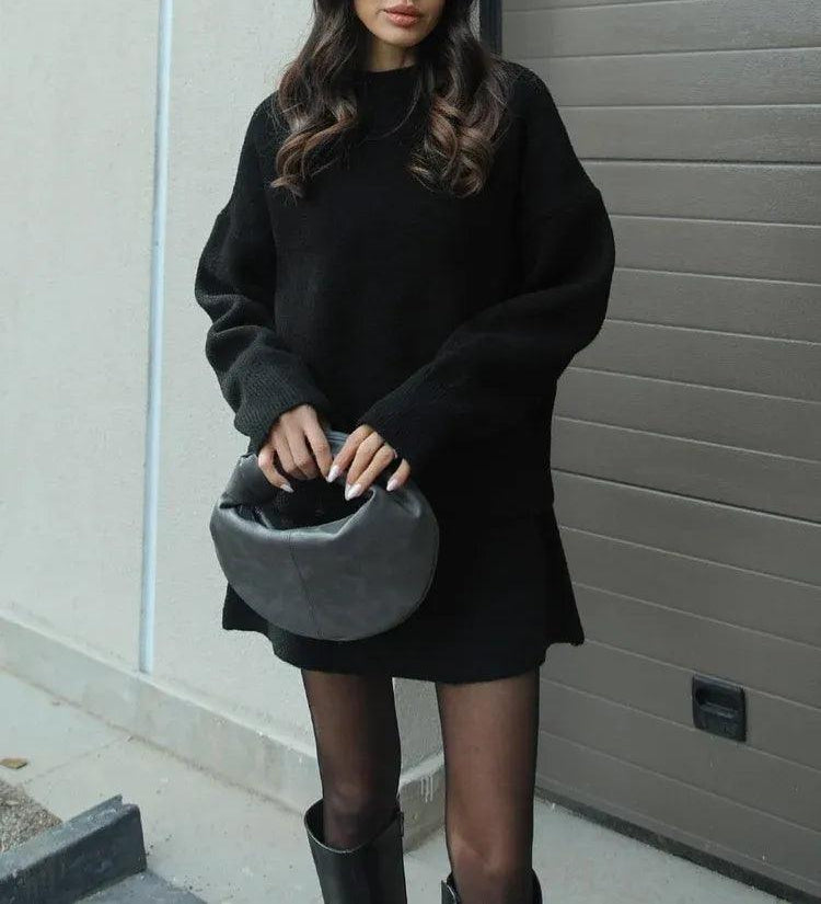 Chloe Cozy Sweater and Mini Skirt Set