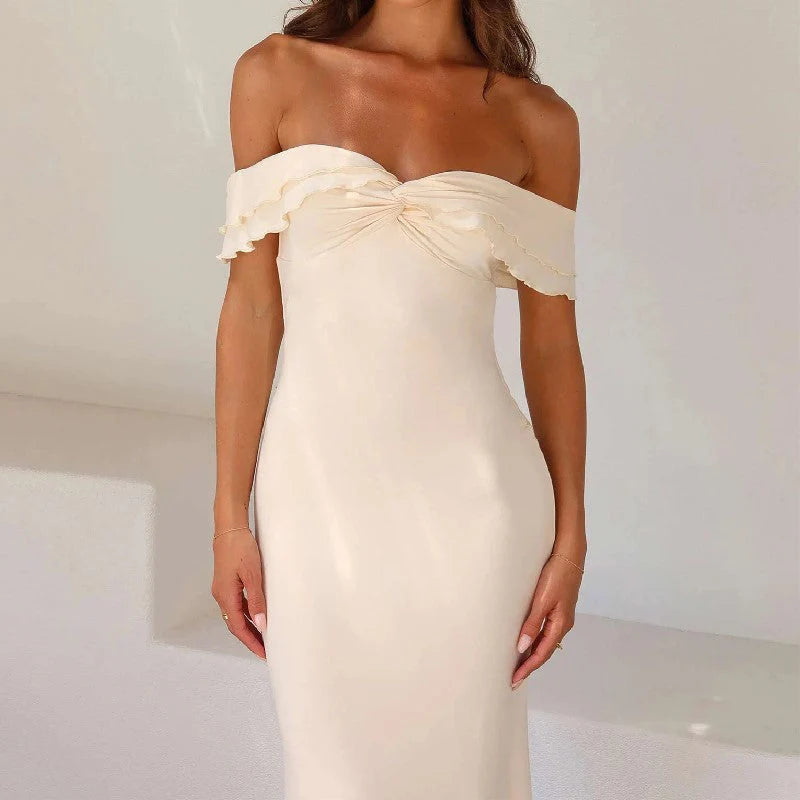 Chloe - Off-Shoulder Maxi Dress 1