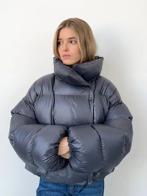 Maeve Modern Oversized Warm Puffer Jacket