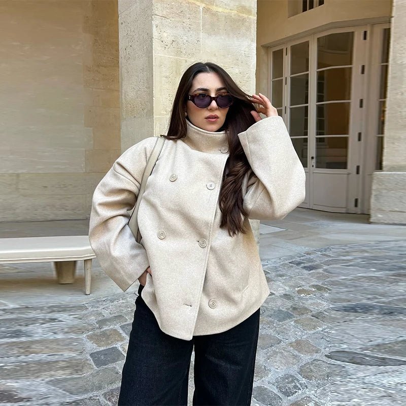 Clarissa Jacket with Stand Collar 2