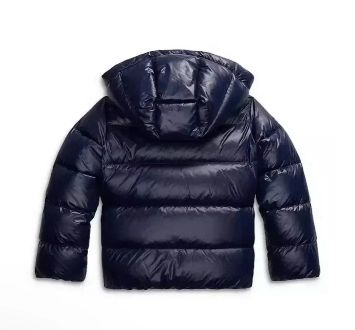 Elowen Glossy Hooded Quilted Puffer Jacket