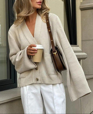 Francesca Vintage Loose Fit Cardigan 0