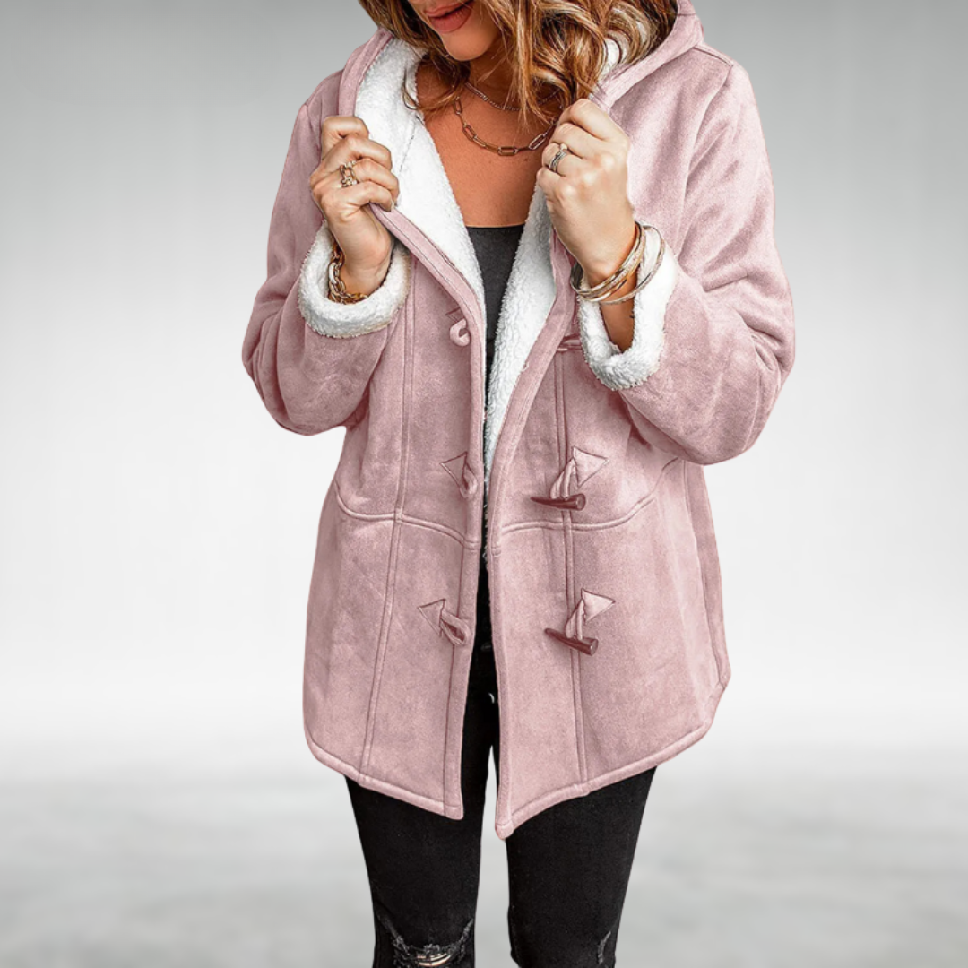 Freja Shearling-Lined Toggle Duffle Coat