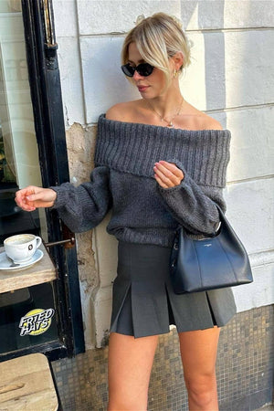 Gilliane Off-Shoulder Sweater 0