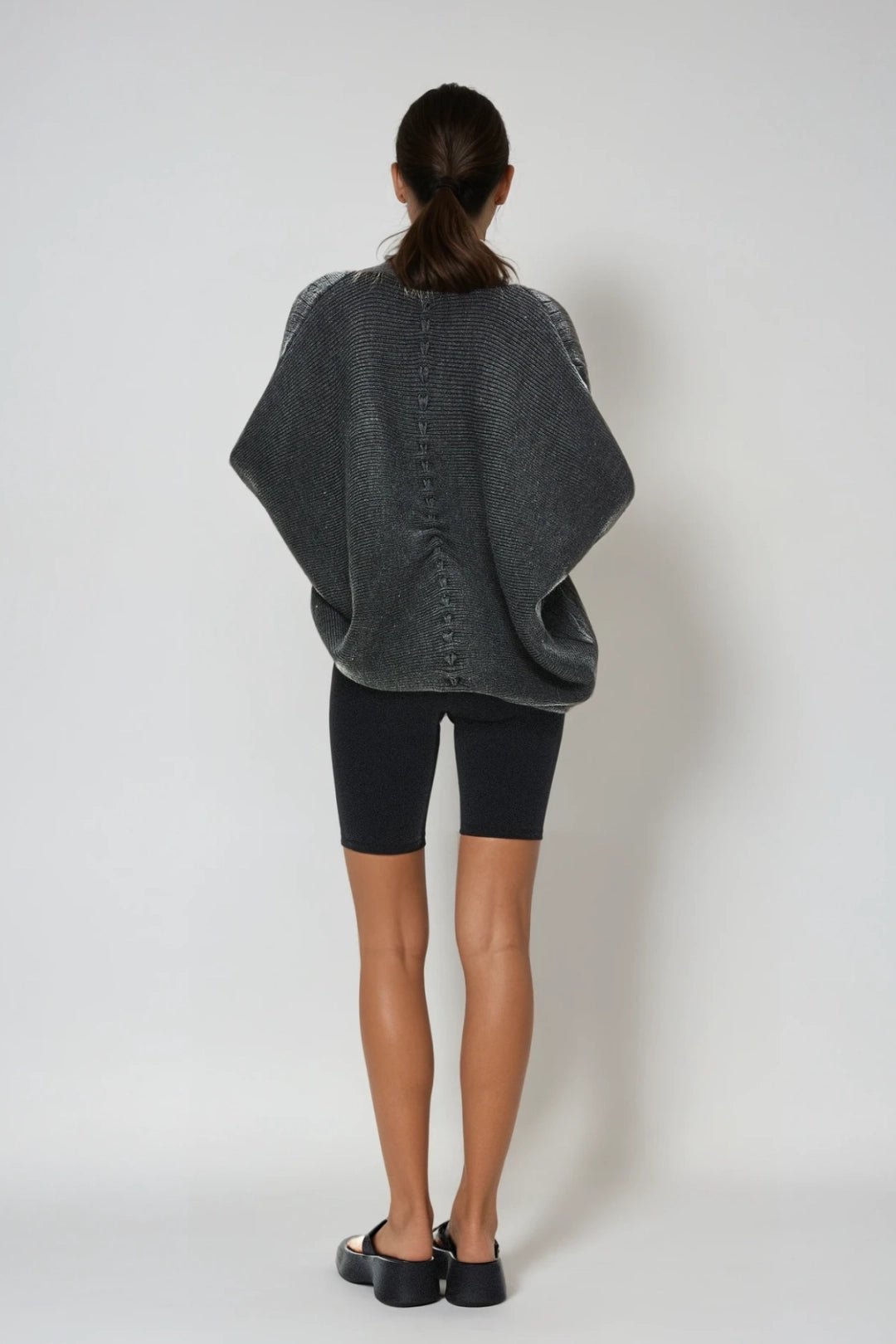 Isadora Faux Fur Trim Cable-Knit Cardigan Jacket