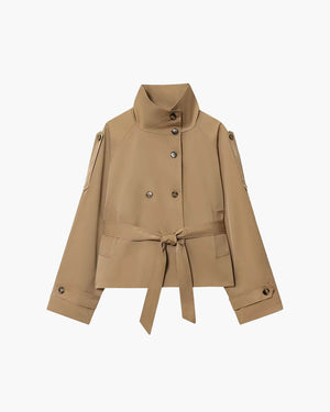Elise Belted trench coat
