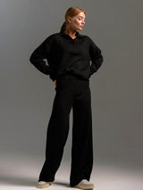 Knit Trouser and Jumper Set in Lotus Style 6