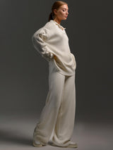 Knit Trouser and Jumper Set in Lotus Style 8