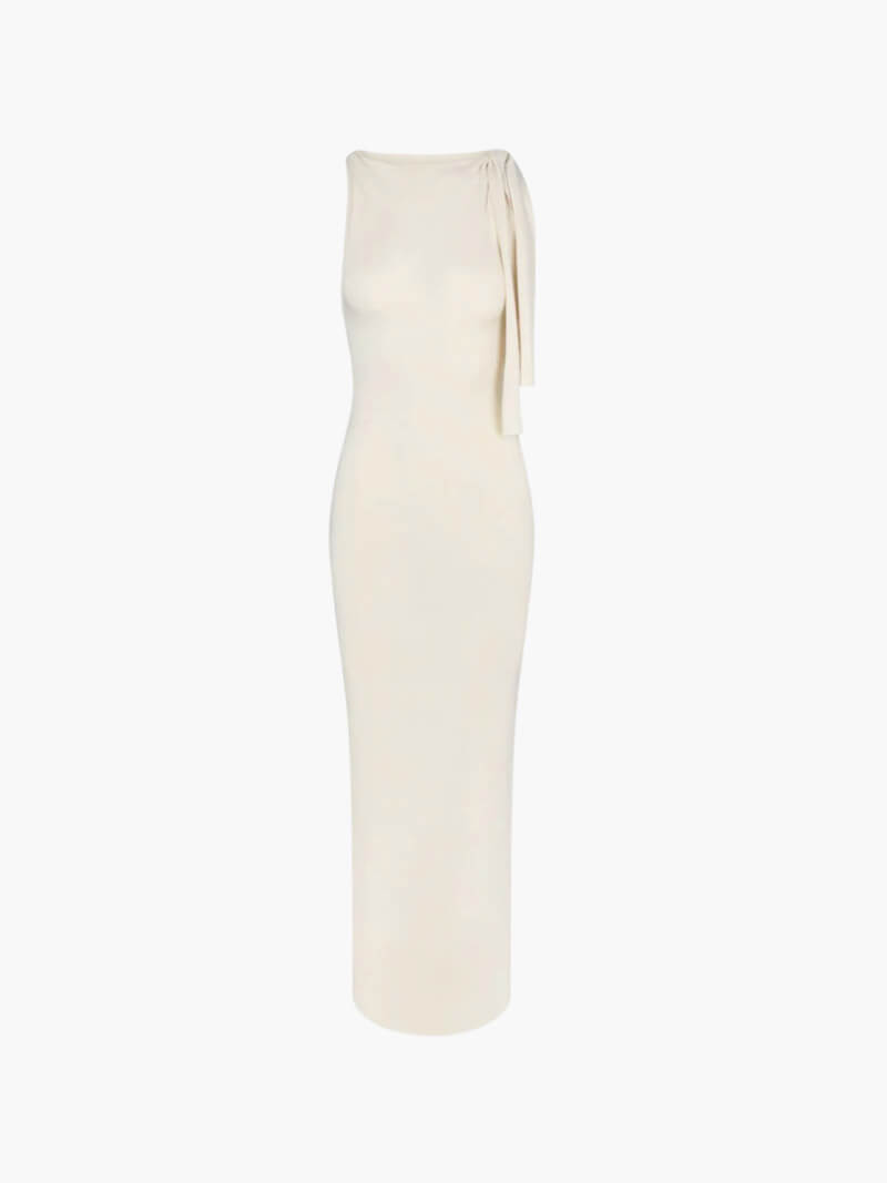 Kylie knotted maxi dress 0