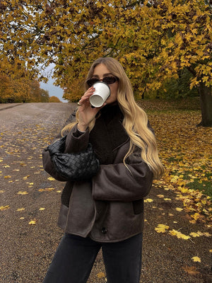 Laila Faux Leather Jacket 2