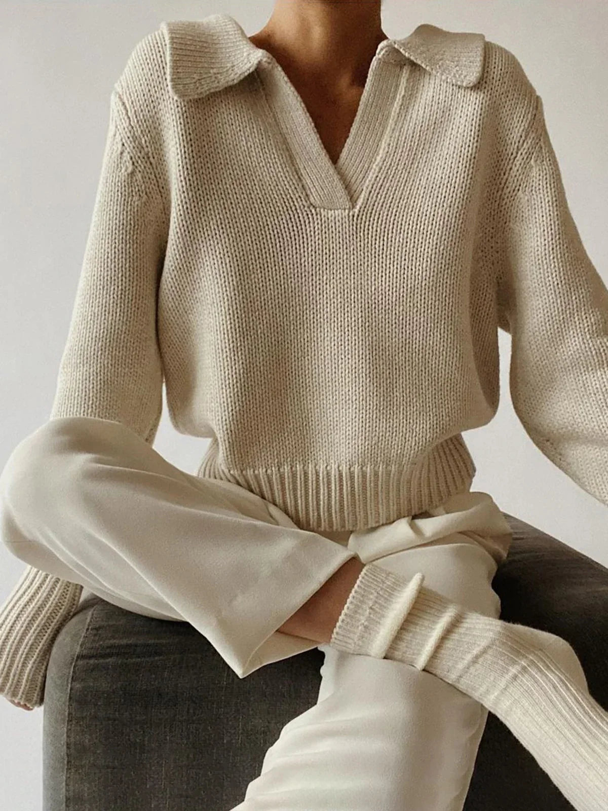 Maribel Relaxed Rib Sweater