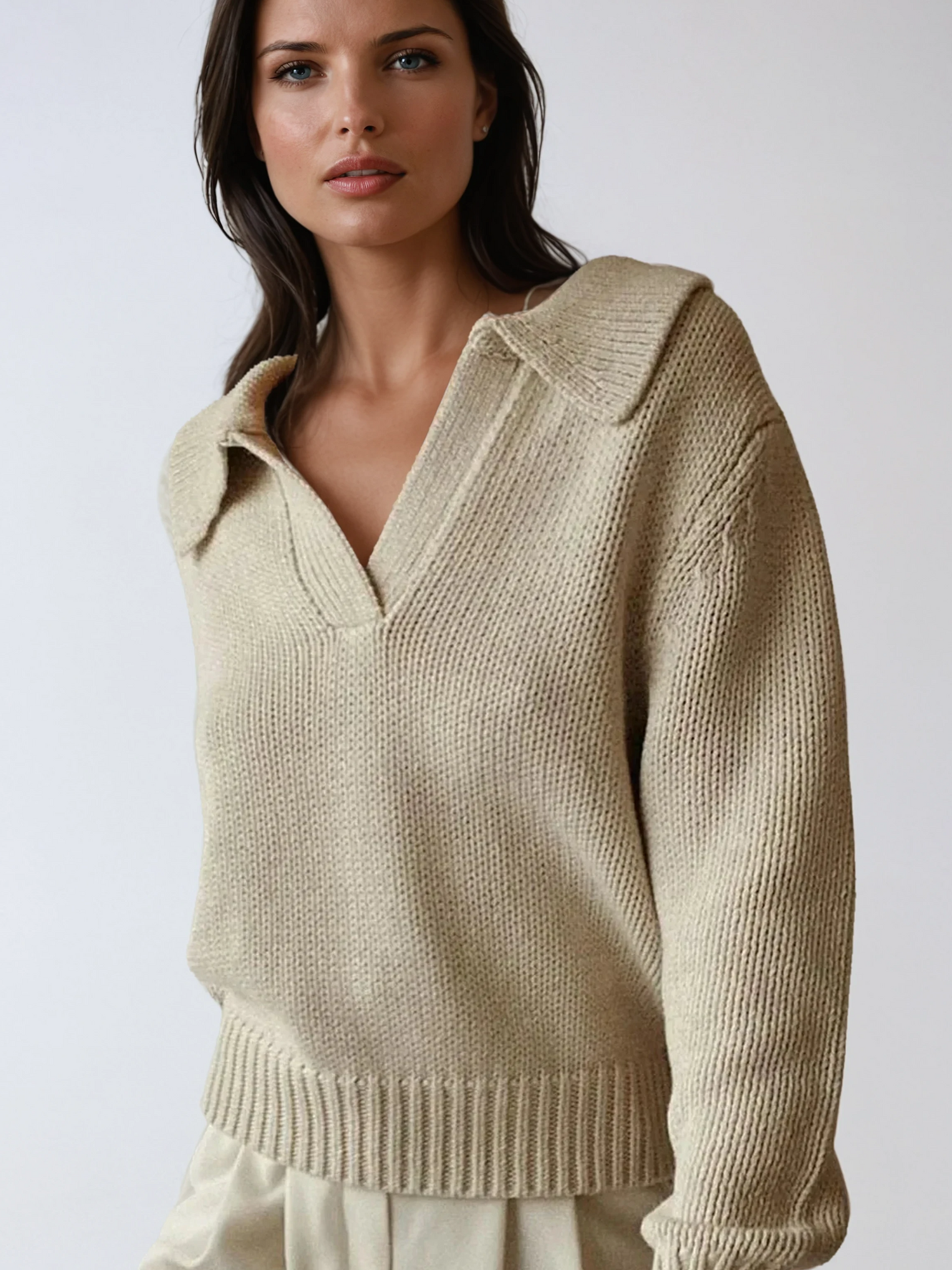 Maribel Relaxed Rib Sweater